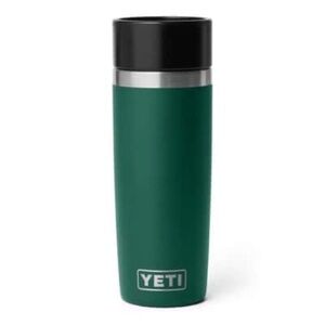 YETI Rambler 16 oz Black Forest Green Travel Cup BPA Free Bottle Hotshot Cap